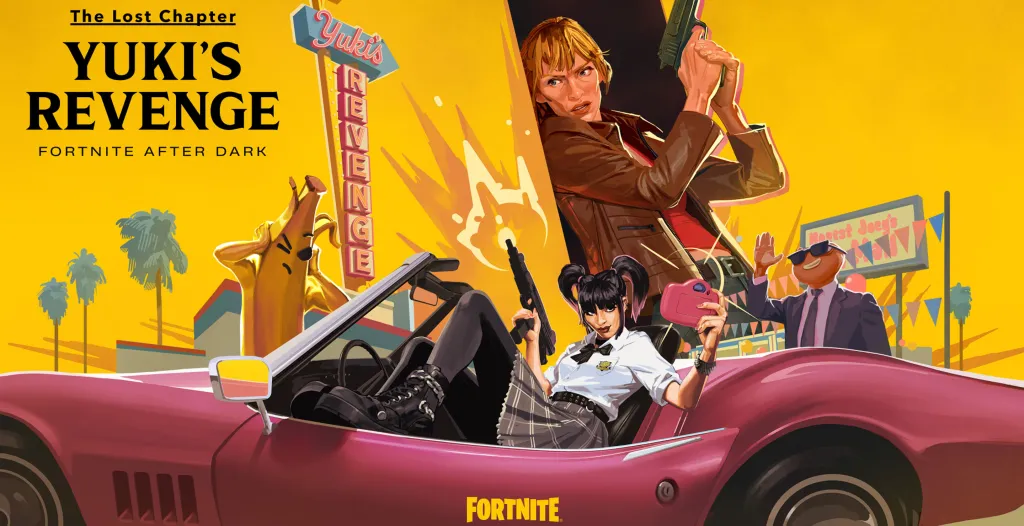 The Lost Chapter Yuki's Revenge Fortnite Artwork
