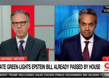 ‘Remarkable turnaround’: CNN reporter floored as Epstein bill speeds through Senate