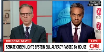 ‘Remarkable turnaround’: CNN reporter floored as Epstein bill speeds through Senate