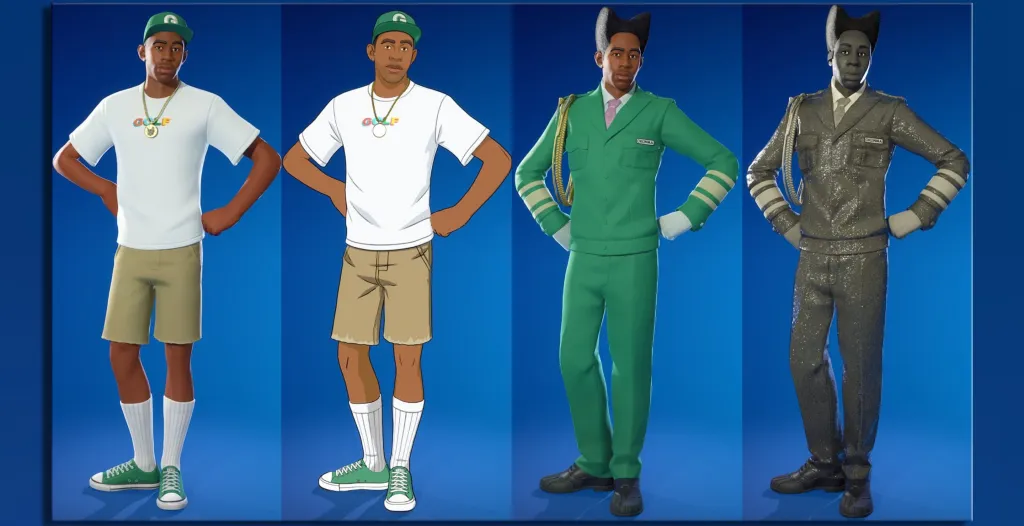 Tyler the Creator Fortnite Skins Leaked