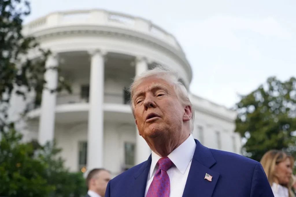 ‘Ballroom bribery’: Democrats hit Trump with bill for White House renovation