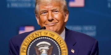 Trump teases another presidential campaign with new slogan