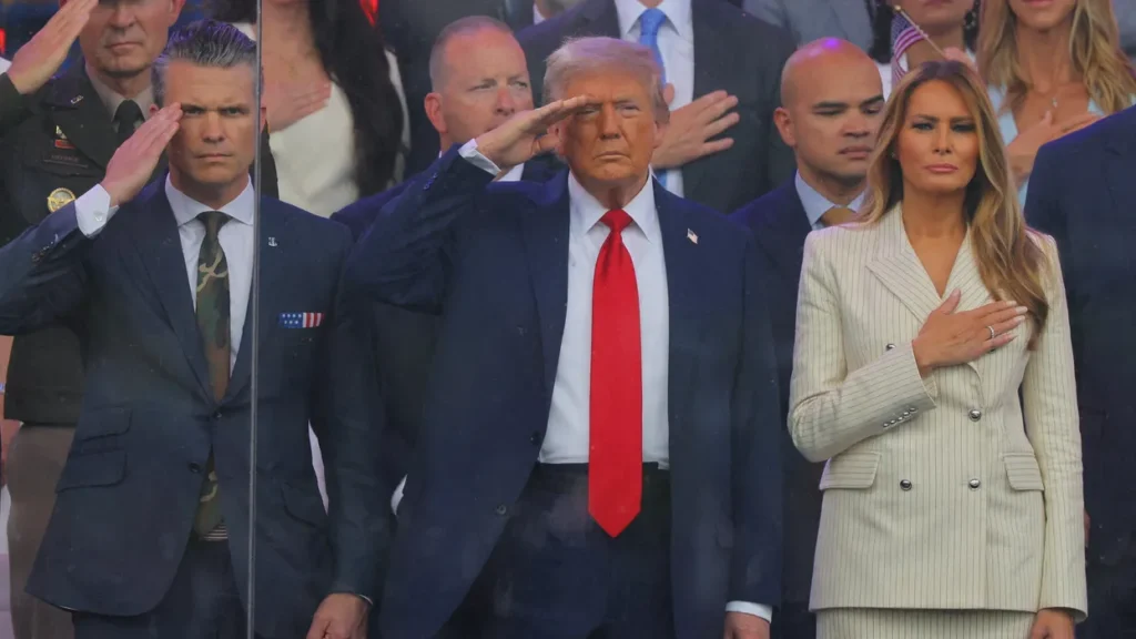 Trump backs ‘MAGA warrior’ accused of ‘misleading voters’ in military-themed ad