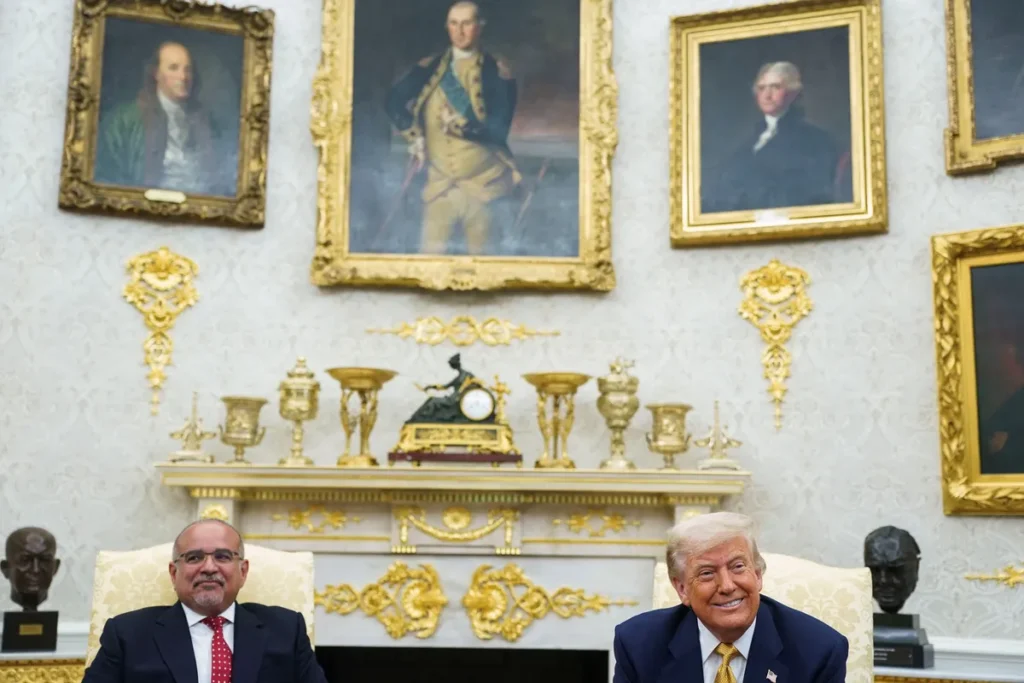 Trump Oval Office plan scrapped as staff told him it would tear down ceiling: insider