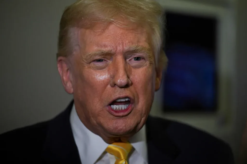 ‘Stuck with a loser!’ Trump sends venomous message to Republican’s new wife