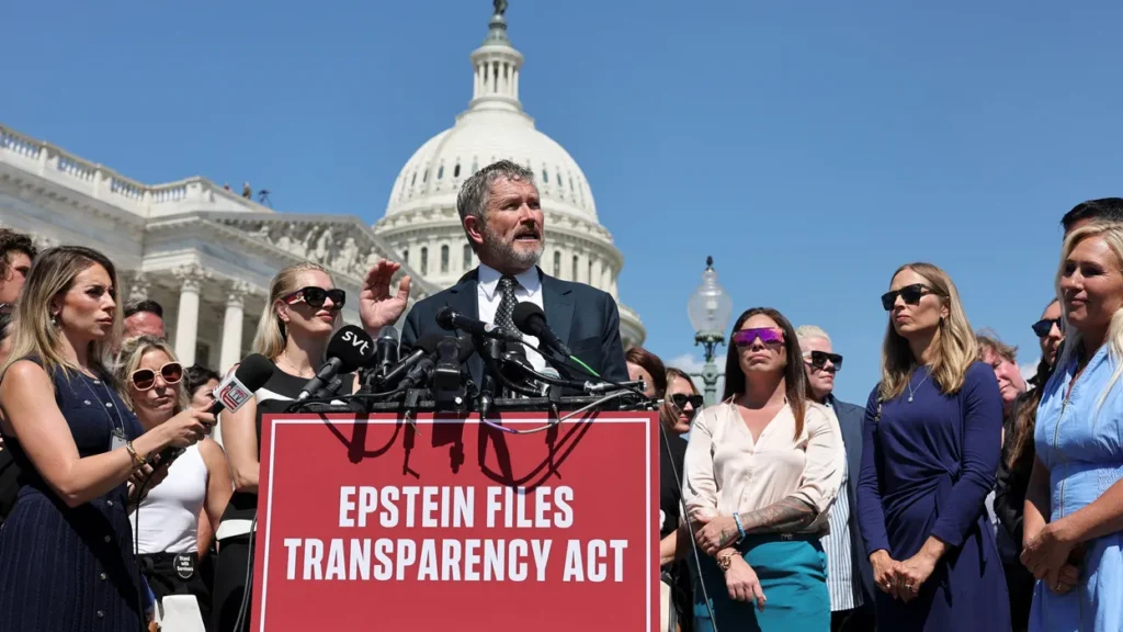 ‘I’m afraid’: Republican leading Epstein push warns Trump has last gasp plan