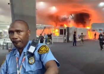 Fire Breaks Out at UN Climate Summit