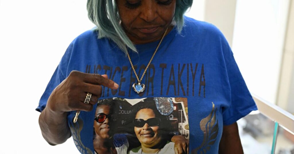 Officer acquitted in death of Ta’Kiya Young, a pregnant Black mother accused of shoplifting
