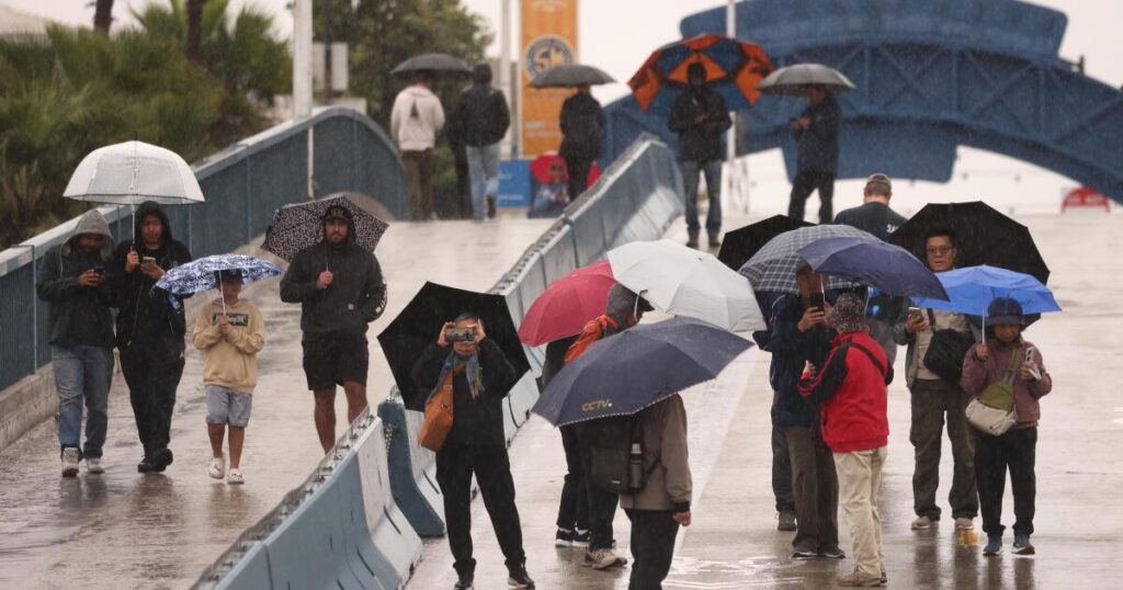 Flood advisory remains in effect across L.A. as ‘intense’ rain continues