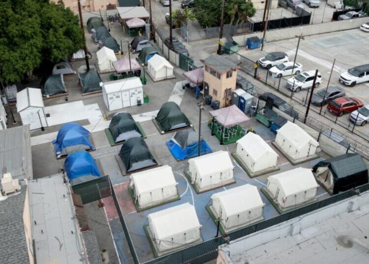 L.A. city told the court there were 88 beds at a homeless shelter, but 44 of them were missing