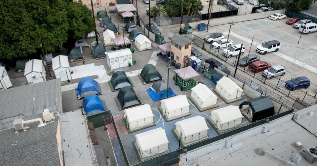 L.A. city told the court there were 88 beds at a homeless shelter, but 44 of them were missing