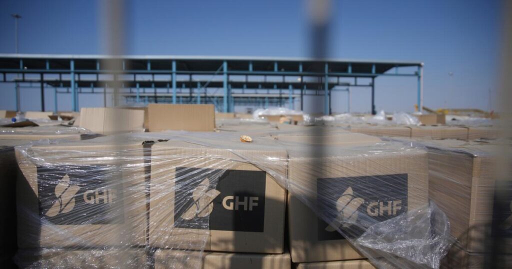 U.S.-backed aid company in Gaza shutters operations as Israel’s military and defense minister clash