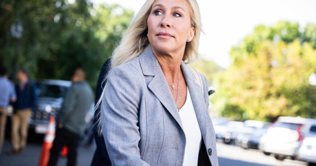 How could Marjorie Taylor Greene make a comeback?