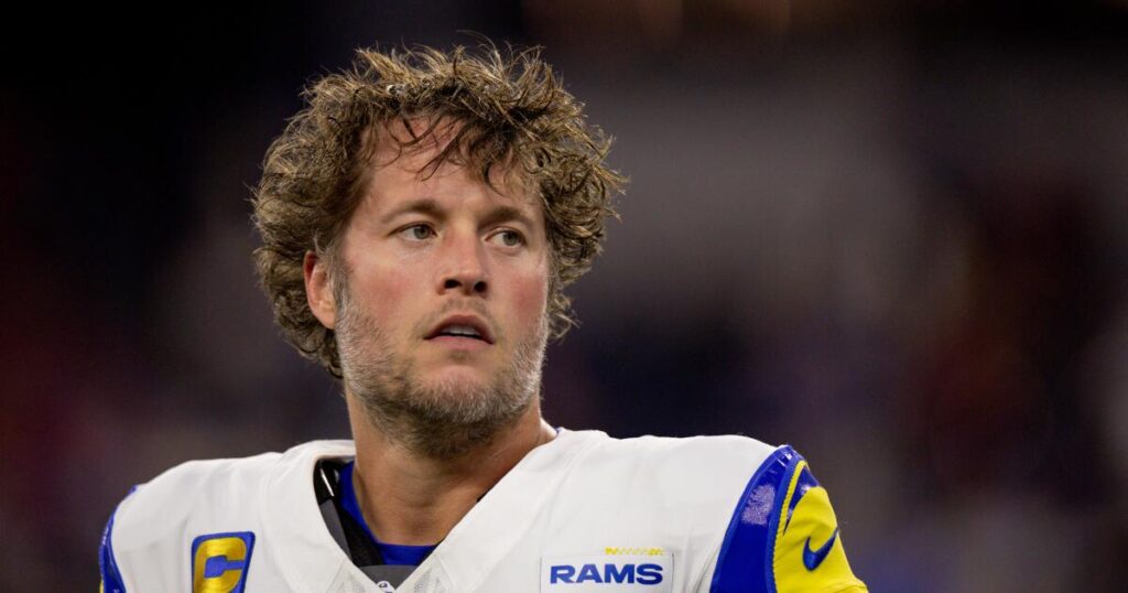 Matthew Stafford playing as well as any QB ever as Rams target Super Bowl run