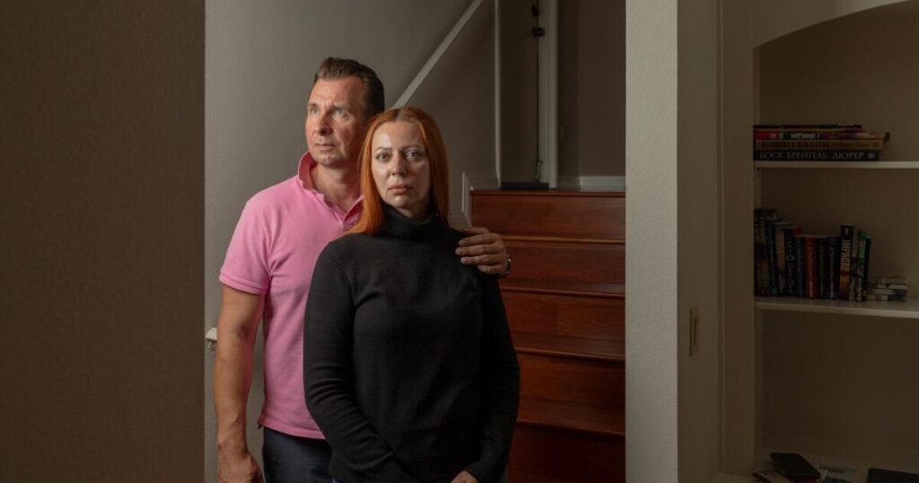 A Russian couple were living their L.A. dream. Then immigration grabbed them off the street