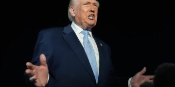 Trump defends Tucker Carlson over interview with Nick Fuentes, known for antisemitic views