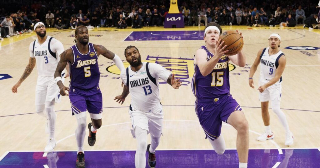 Austin Reaves helps Lakers and Luka Doncic notch win over Mavericks