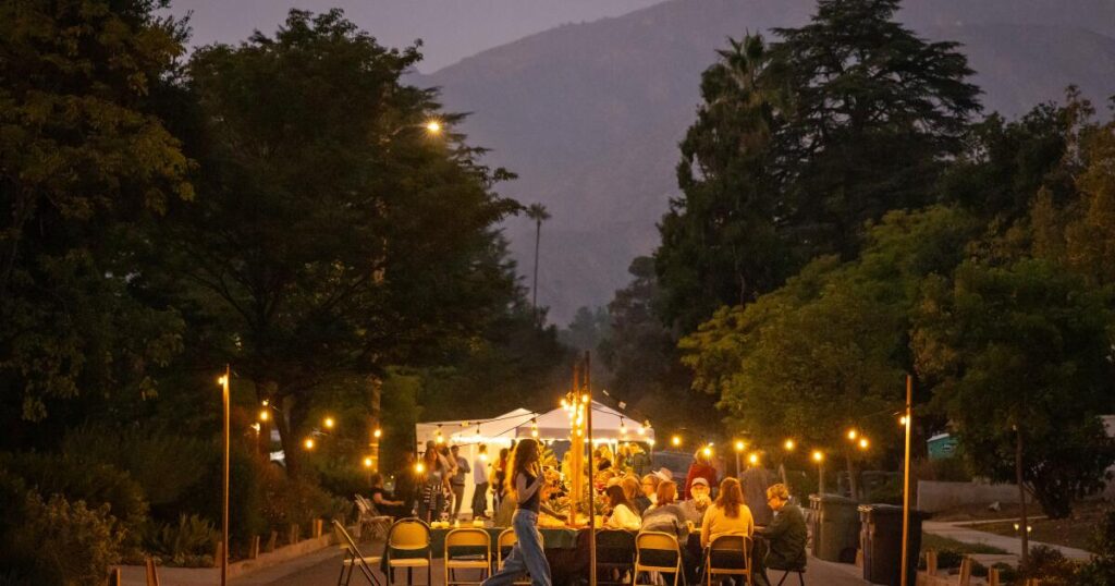 The deep bonds on an Altadena street driving neighbors to rebuild