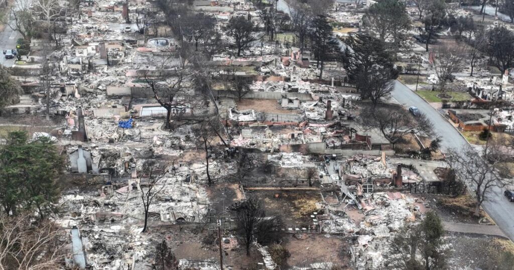 She died in the Eaton fire. Her family says emergency alert software was to blame