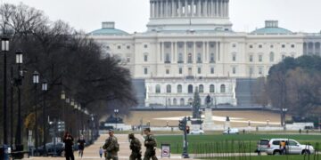 Suspect in Guard shooting drove across U.S. to carry out attack, officials say