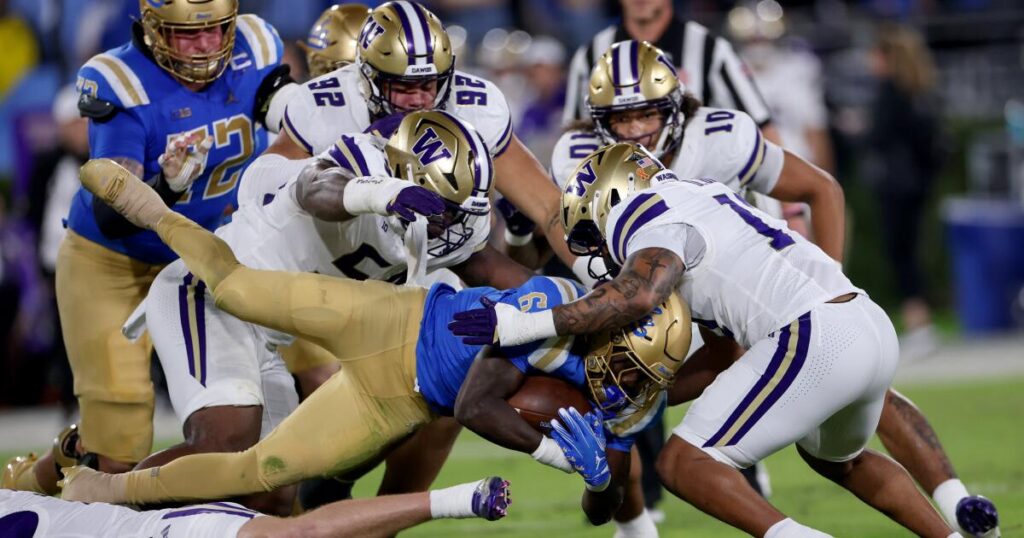 UCLA loses in blowout to Washington in possible Rose Bowl swan song for Bruins