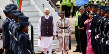 Leaders arrive for a first African G20 summit overshadowed by a rift between the host and the U.S.