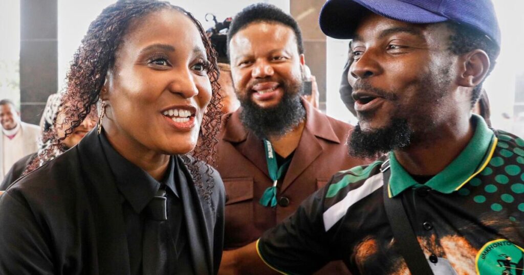 Daughter of ex-South African leader Zuma is accused of luring men to fight in Russia-Ukraine war