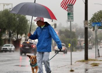 Storm of the season pounds Southern California as burn areas brace for mudslides, flooding