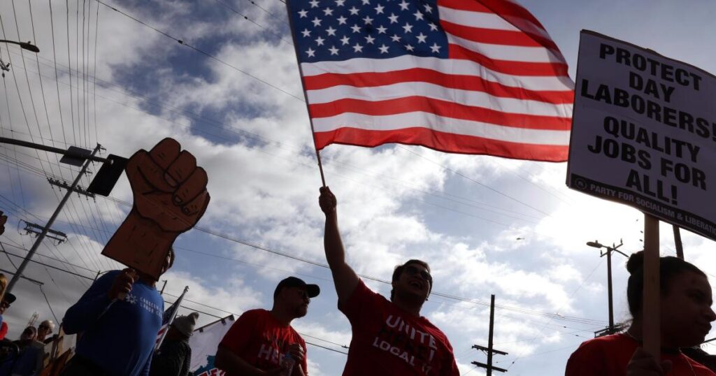 An L.A. man was detained in an immigration raid. No one knows where he is