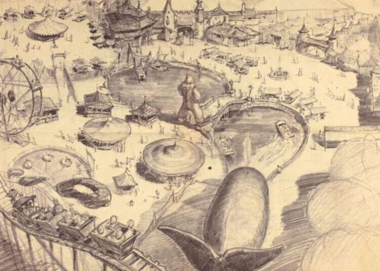 Think you know Disneyland history? New exhibit unveils rarely seen concept art