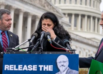 Khashoggi’s widow and Democrats demand release of call transcript with Trump and Saudi crown prince