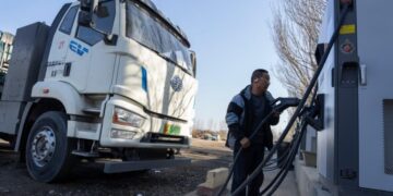 China’s diesel trucks are shifting to electric. That could change global LNG and diesel demand