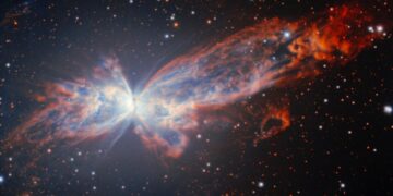 Telescope captures stunning new picture of a cosmic butterfly
