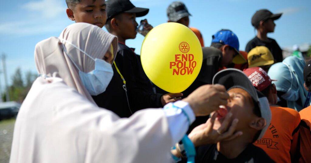 WHO declares end of Indonesia’s poliovirus outbreak following years-long vaccination campaign