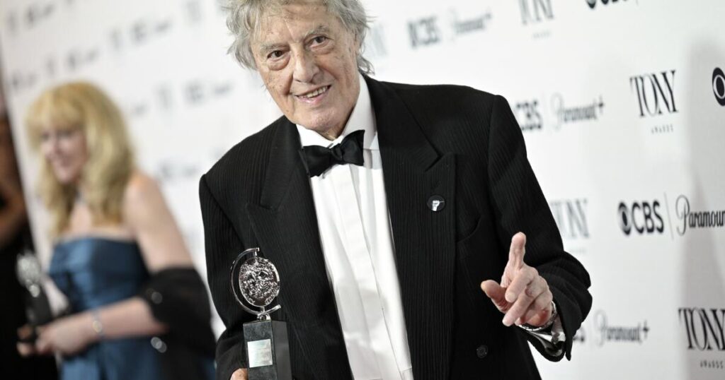 Playwright Tom Stoppard, a giant of modern theater and Oscar-winning screenwriter, dies