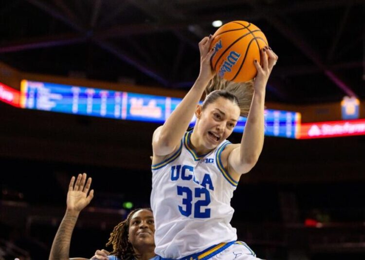 Angela Dugalić responds to her coach’s challenge, leading No. 3 UCLA past Southern