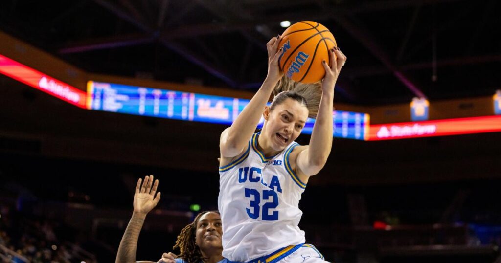 Angela Dugalić responds to her coach’s challenge, leading No. 3 UCLA past Southern