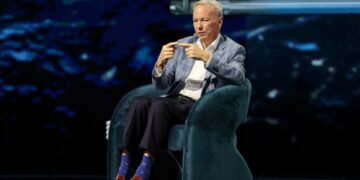 Former Google chief accused of spying on employees through account ‘backdoor’