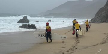 High surf drags three people off Big Sur beach, the second such incident in a week