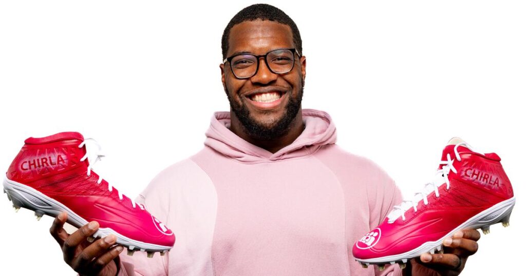 Rams star Kobie Turner highlights immigrant rights via ‘My Cause My Cleats’ campaign