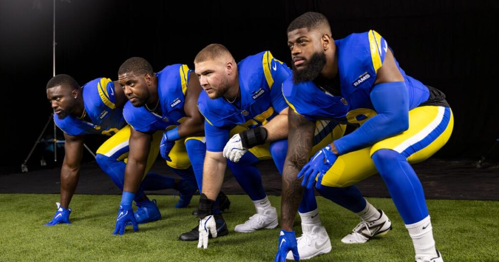 Rams pass rushing quartet channeling that ‘Fearsome Foursome’ energy while they can