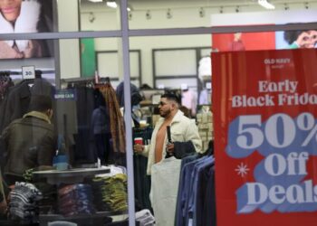 Black Friday shoppers spend more time looking for deals but less money amid economic angst