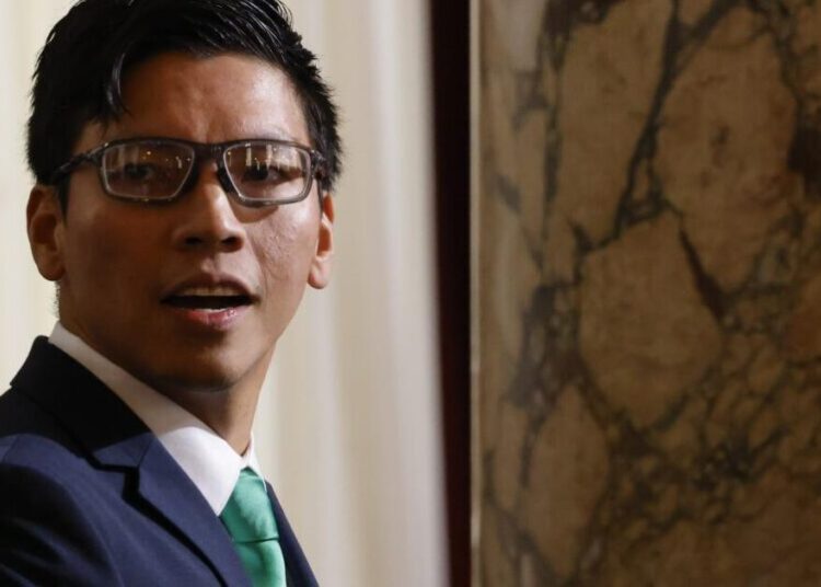 L.A. city controller’s race gets ruff, as a candidate targets Kenneth Mejia’s corgis