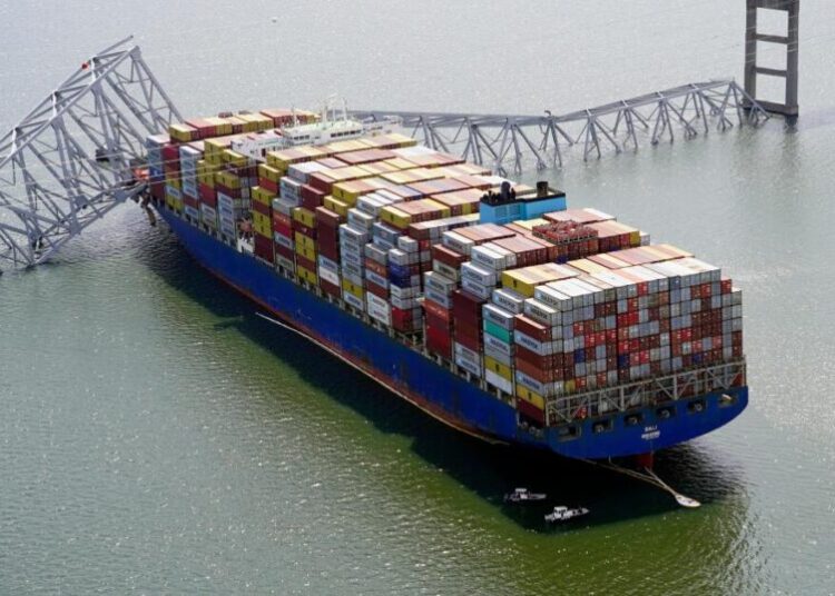 NTSB finds 2 blackouts struck huge cargo ship before it crashed into Baltimore bridge