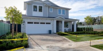 The first home has been rebuilt in the wake of the Palisades Fire