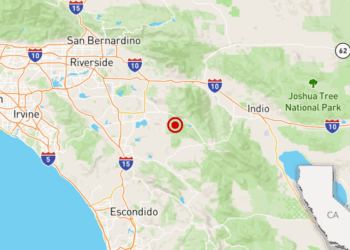 3.8 earthquake shakes Riverside County near Valle Vista