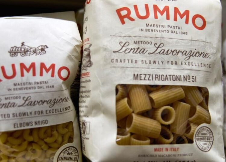 Pasta shops prep for price hikes as Trump targets European imports