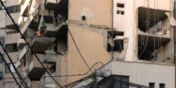 Israel targets Hezbollah official in first strike on Beirut in months