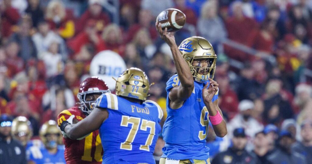 UCLA quarterback Nico Iamaleava delivers gritty effort in loss to USC