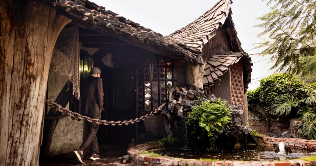 L.A.’s famous ‘Hobbit Houses’ have a new owner. He calls himself the ‘King of Storybook’